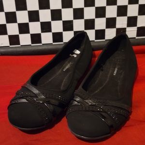 cl by laundry black flats